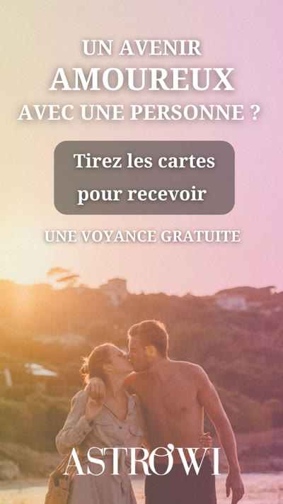 avenir amoureux avec une personne 